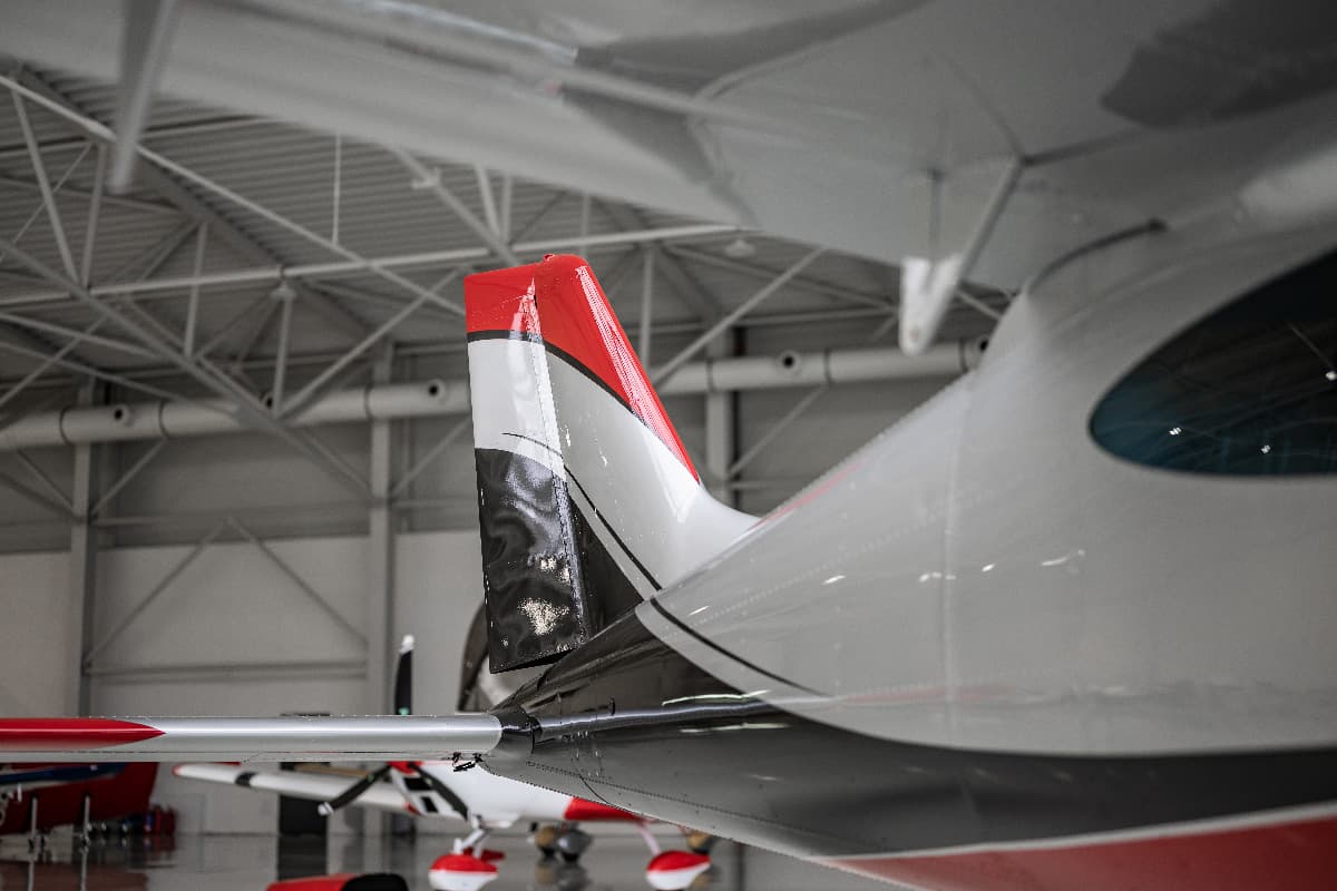 Bristell B8M tail and empennage detail